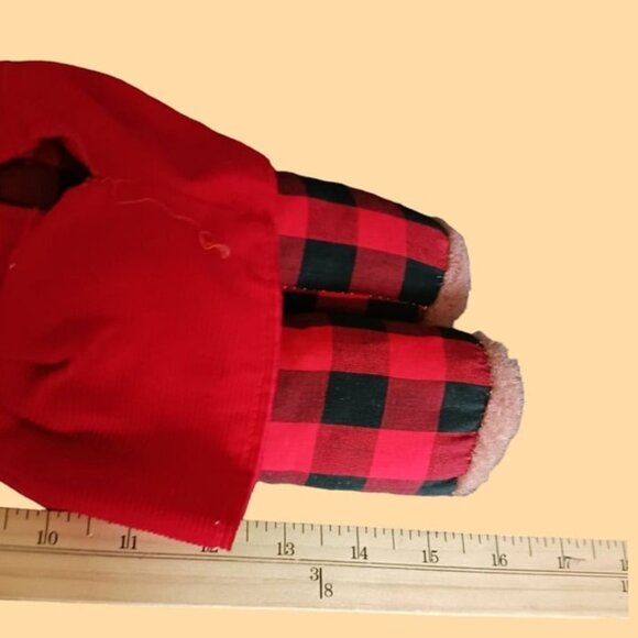 Vtg 2 bears plush w/rubber snout - Picture 6 of 9